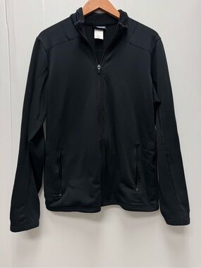 Patagonia Men's Black Lightweight Full-Zip Shirt Jacket